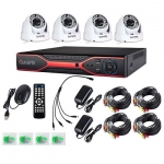 Комплект Canavis - 4 Kуполни камери с DVR, 1MPX, 720p, HD